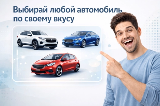 Автомобиль в рассрочку на ваш выбор