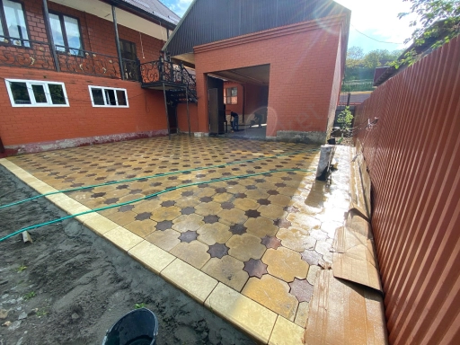 Укладка брусчатки и плитки