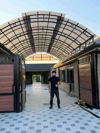 Навесы из поликарбоната под ключ