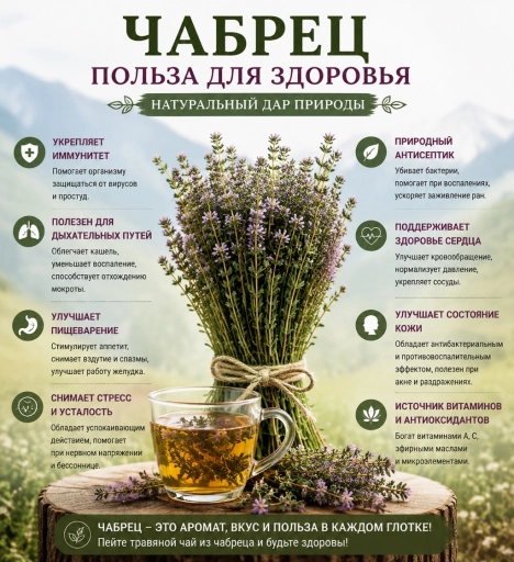 Чебрец Горный