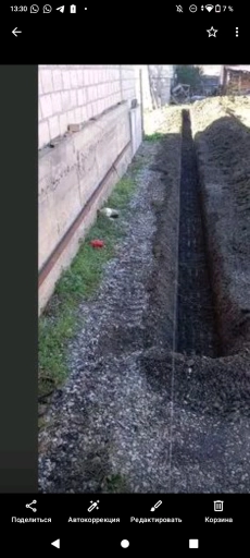 Копаем яма и траншей подвал ручной