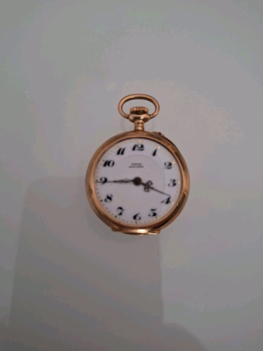 Золотые Швейцарские карманные часы