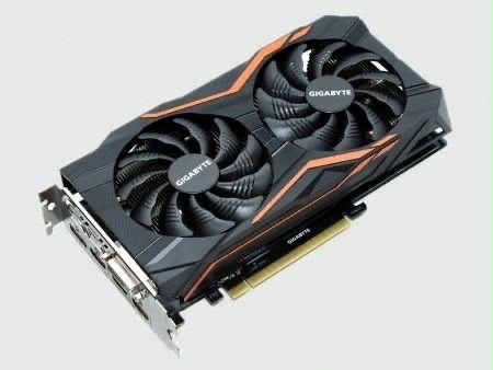Gigabyte GeForce GTX 1050 Ti G1 Gaming.
