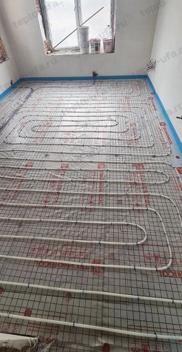 Монтаж отопления и тёплого пола