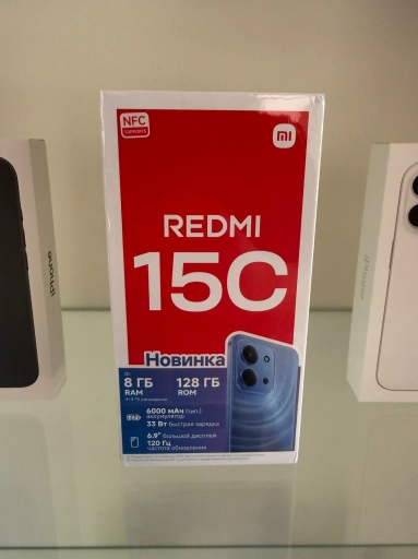 Redmi 15C 4/128GB Midnight Black