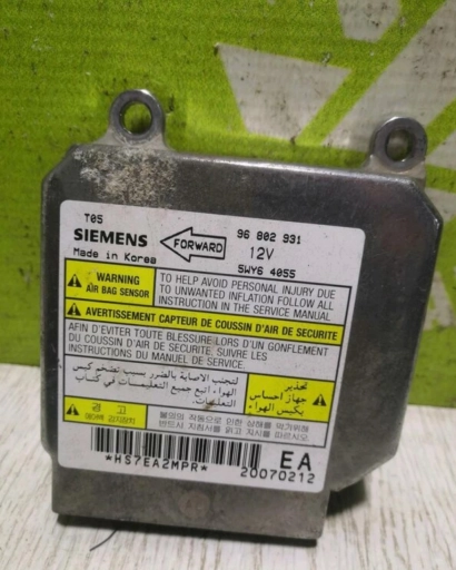 Блок управления AIR BAG Chevrolet Lanos