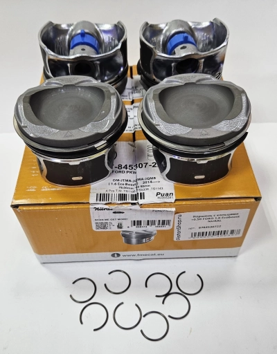 Поршни с кольцами nural 0.50 ford 1.5 Ecoboost