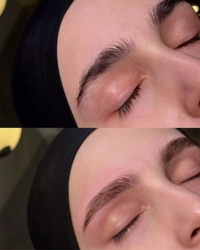 Ламинирование бровей и ресниц.