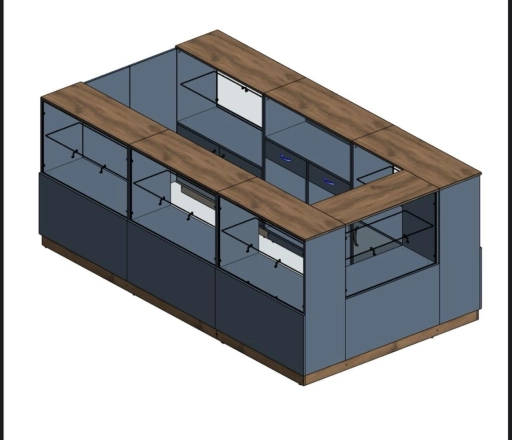 Мебель торговый островок
