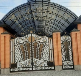 Навес ворота