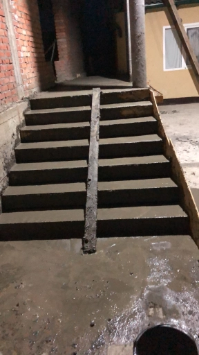 Заливка Ж/б Лестниц