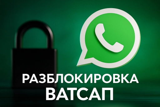 Разблокировка ватсап