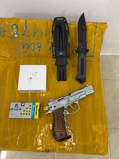 ШУМОВОЙ ПИСТОЛЕТ КОМПЛЕКТ 4в1