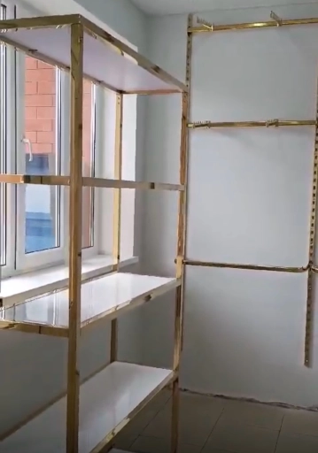 Вешалки рейлы полки