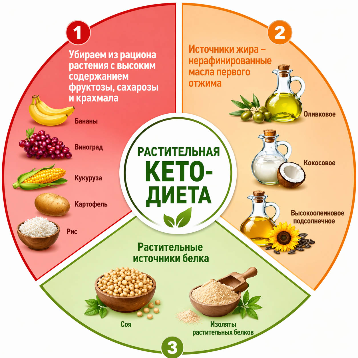 Могу ли я одновременно быть на растительной и на кето-диете?