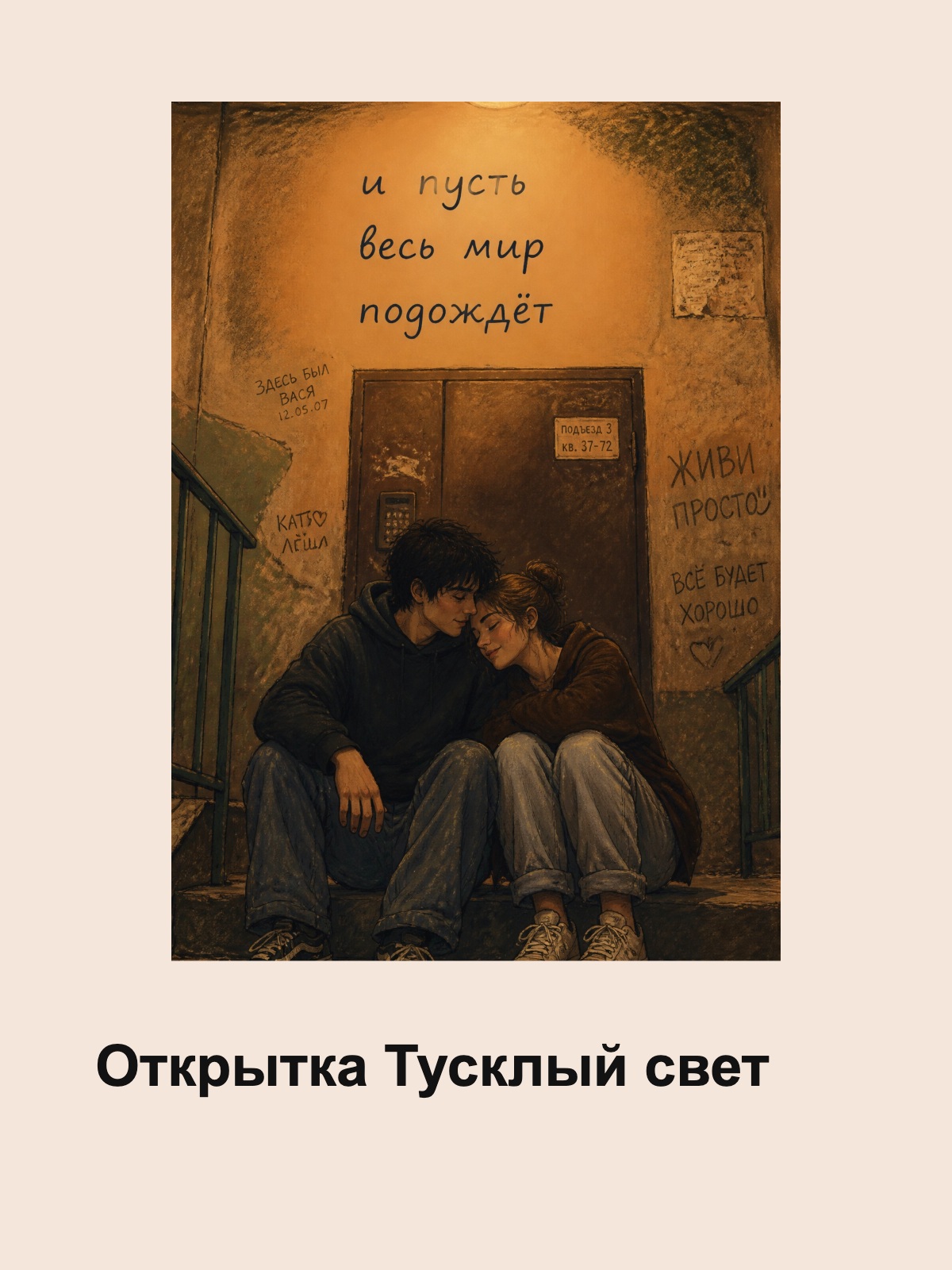 Открытка Тусклый свет