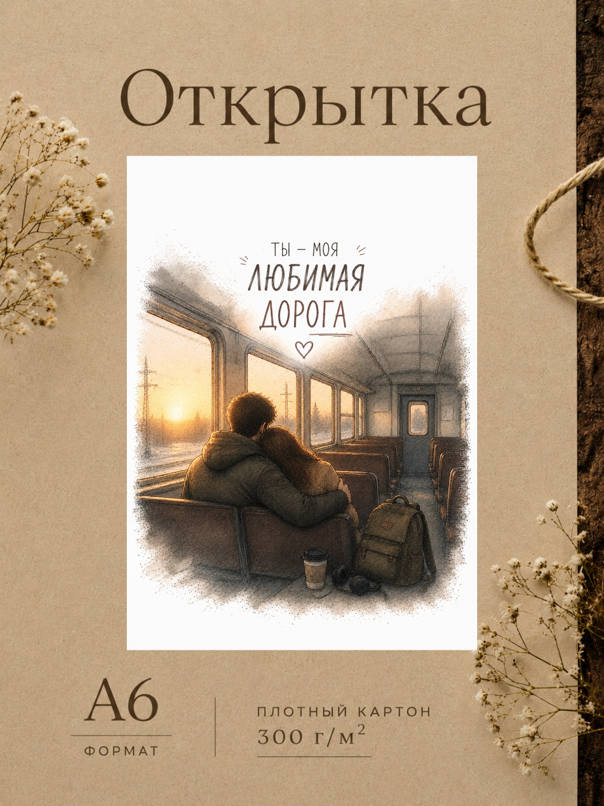 Открытка любимому