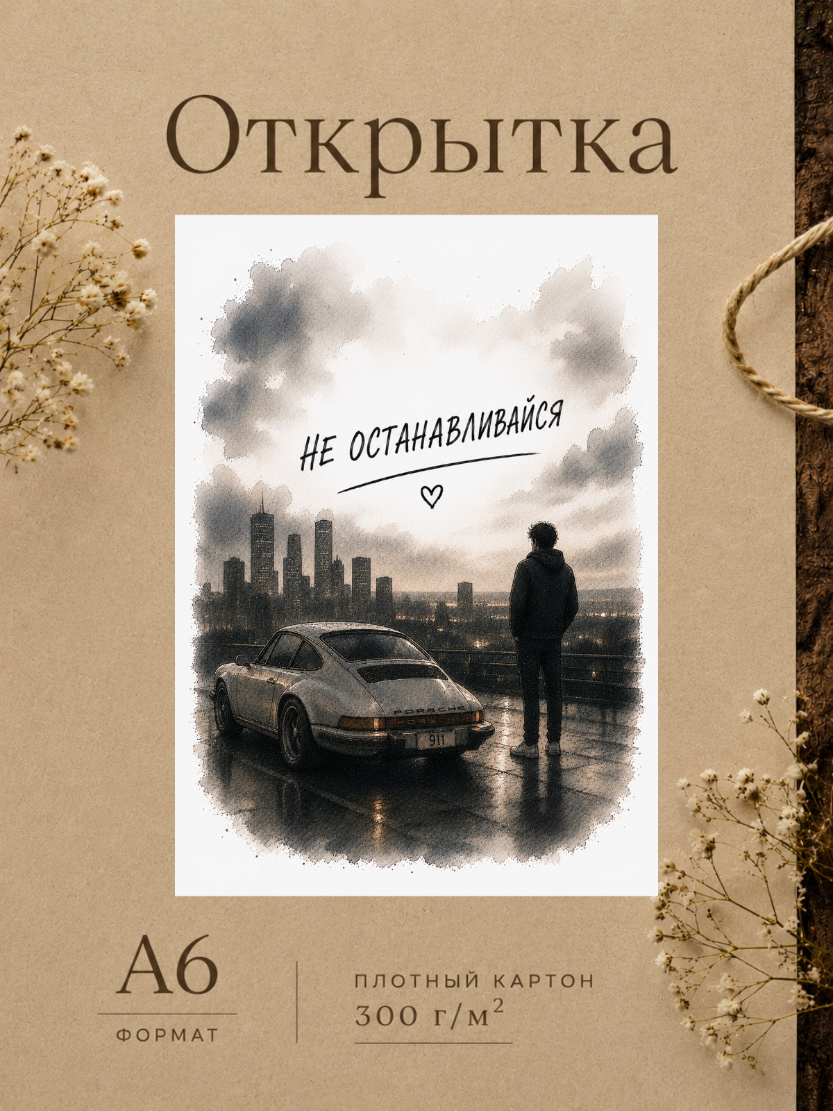 Открытка парню