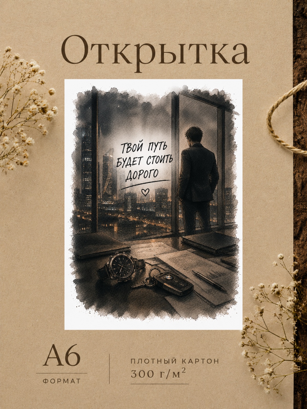 Открытка парню