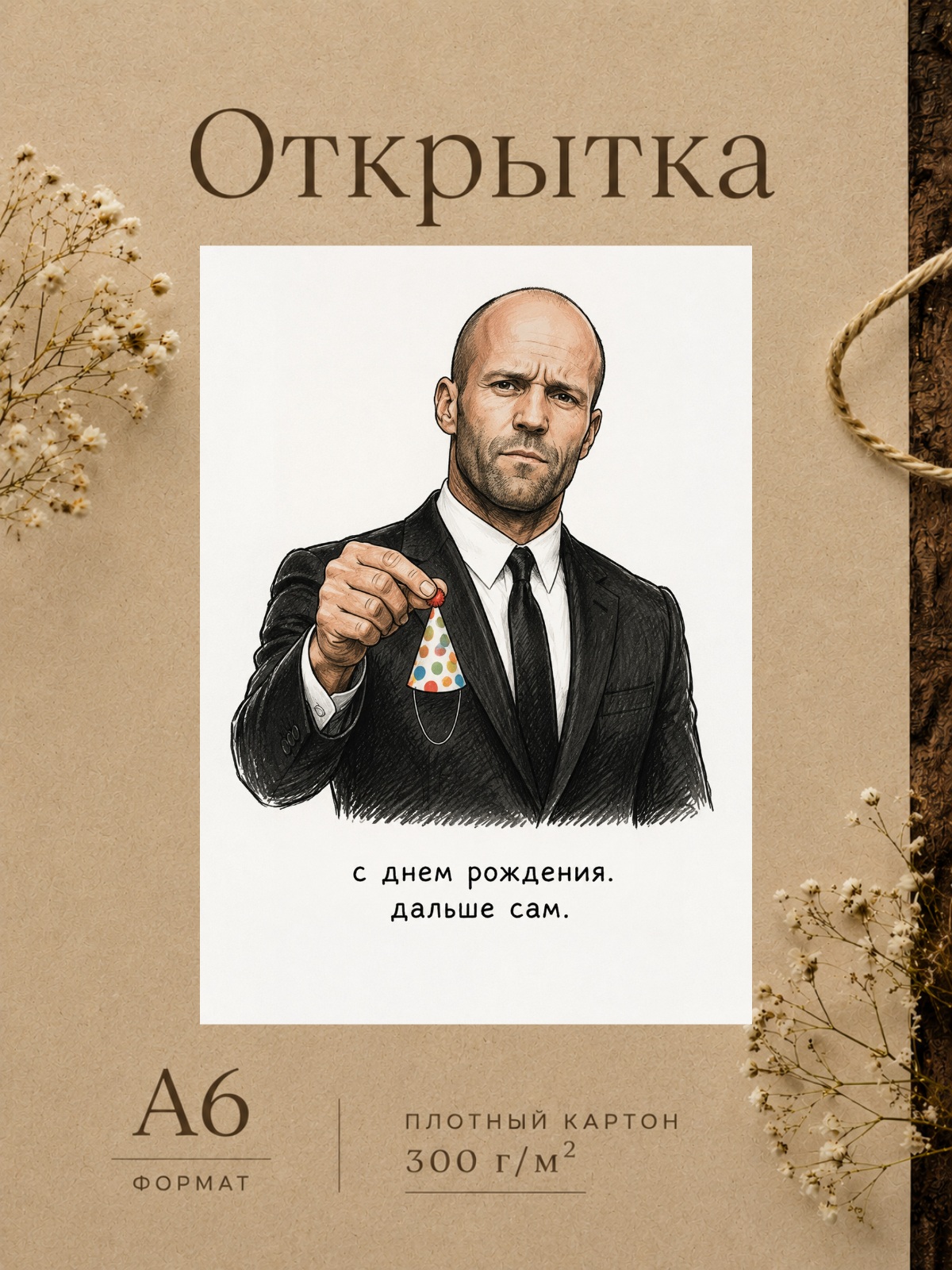 Открытка С Днём Рождения