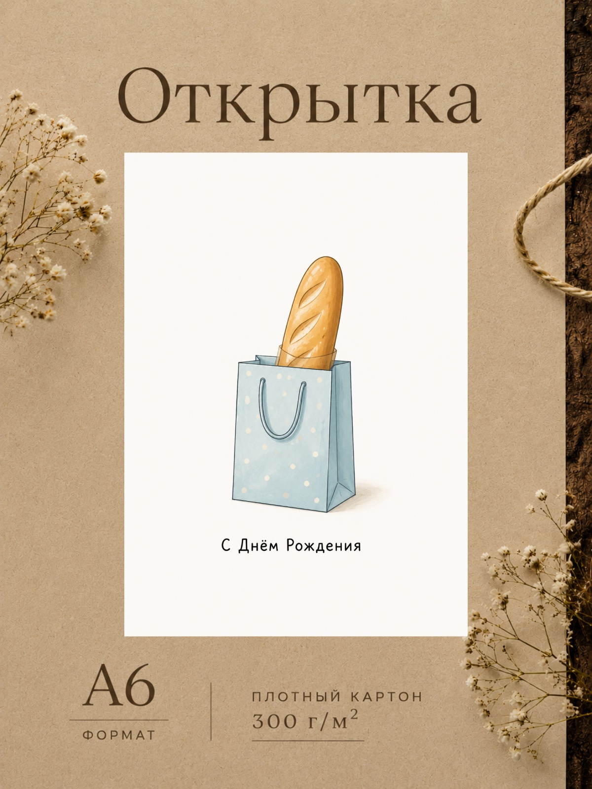 Открытка С Днём Рождения