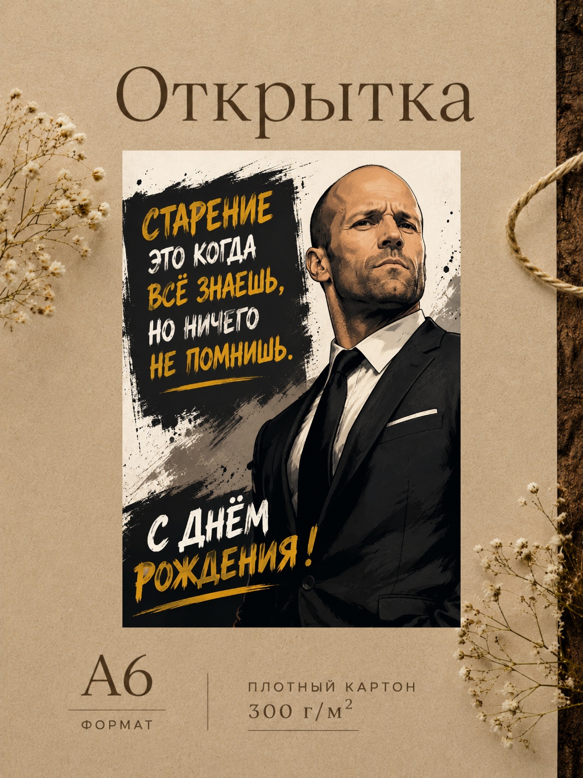 Открытка С Днём Рождения