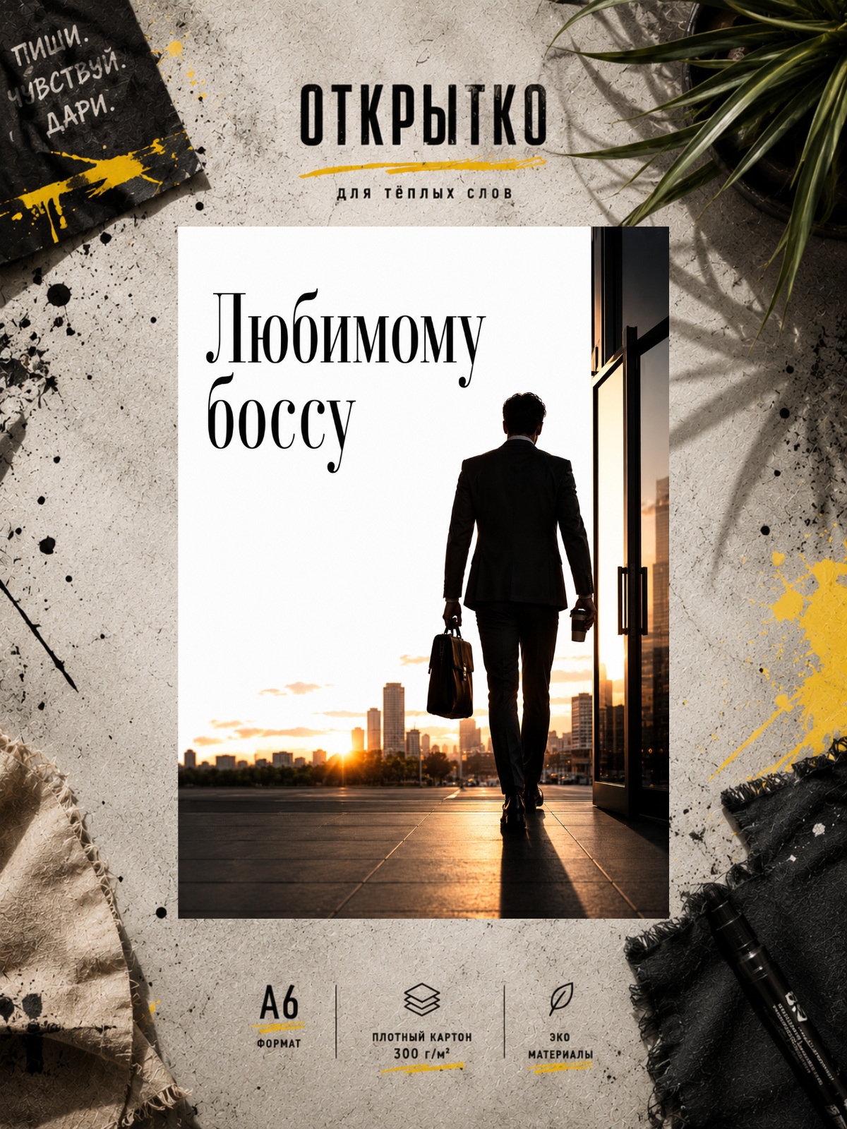 Открытка Любимому Боссу