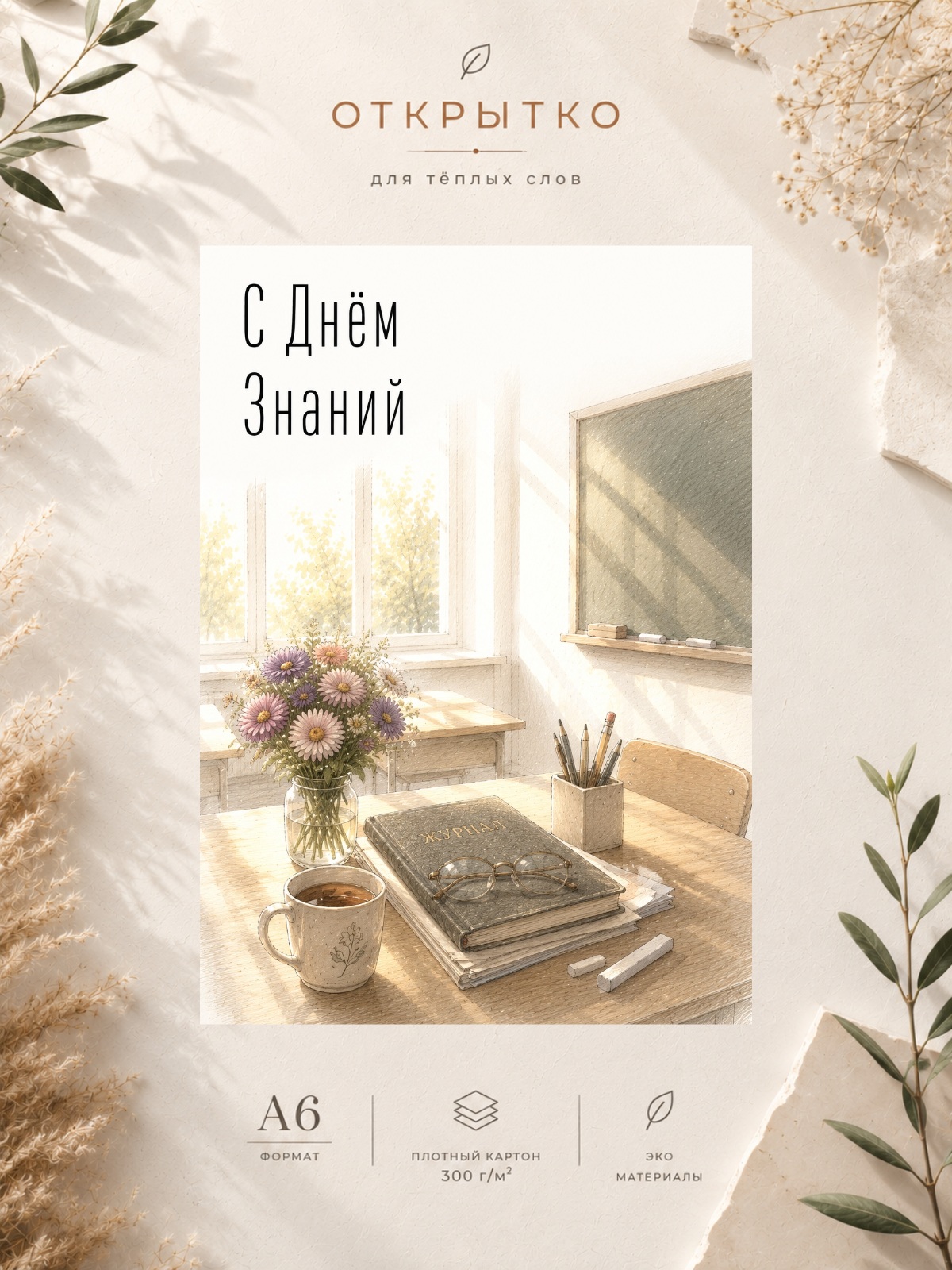 Открытка "С Днём знаний"