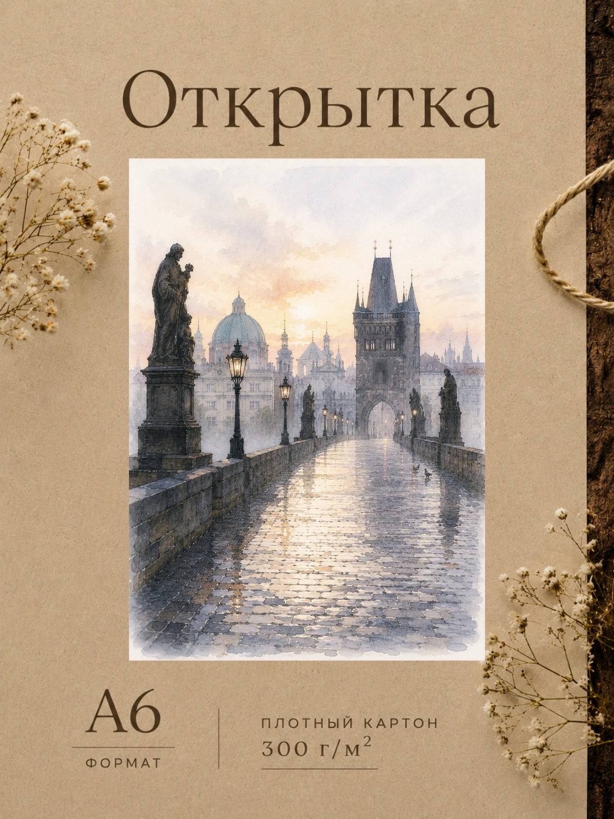 Дизайнерская открытка