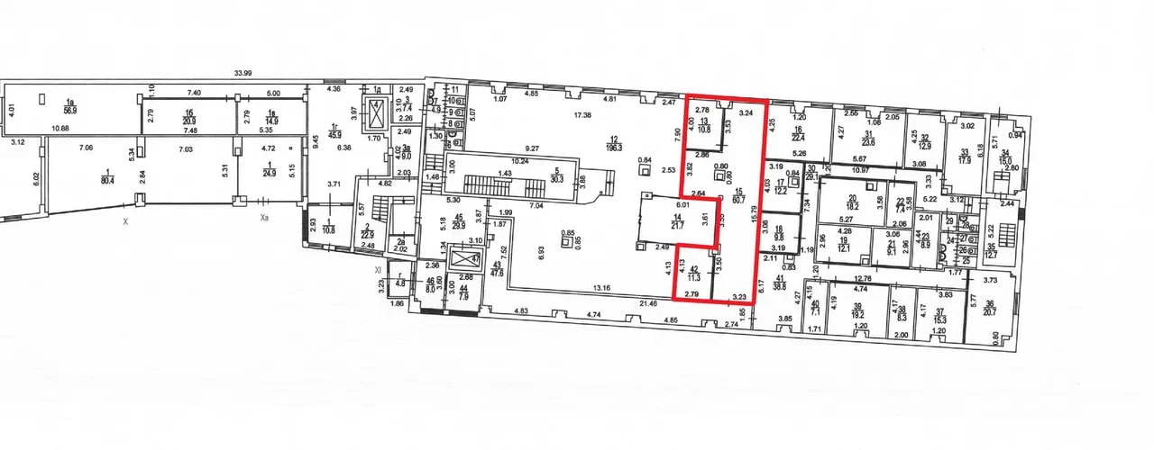Аренда офиса 82,8 м², ул. 2-я Хуторская, 38Ас14, фото 6