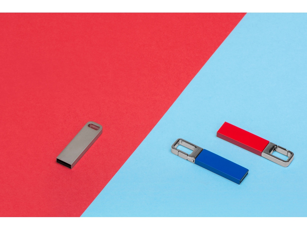 USB-флешка на 16 Гб Hook с карабином
