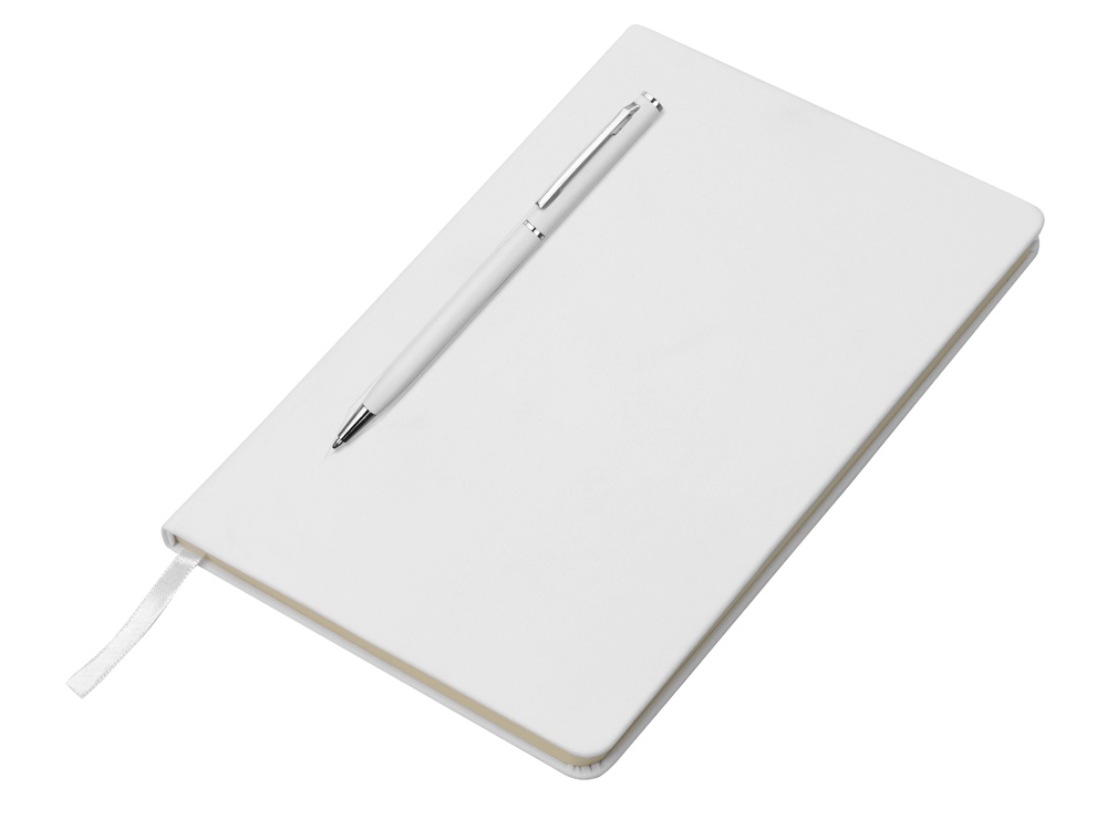 Блокнот А5 Magnet soft-touch с магнитным держателем для ручки
