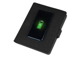 Органайзер с беспроводной зарядкой Powernote, 5000 mAh Органайзер с беспроводной зарядкой Powernote, 5000 mAh