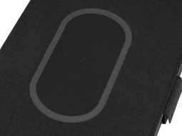 Органайзер с беспроводной зарядкой Powernote, 5000 mAh Органайзер с беспроводной зарядкой Powernote, 5000 mAh