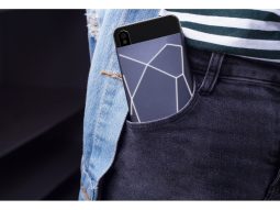 Внешний беспроводной аккумулятор Geo Wireless с подсветкой лого, 5000 mAh Внешний беспроводной аккумулятор Geo Wireless с подсветкой лого, 5000 mAh