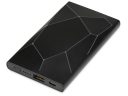 Внешний беспроводной аккумулятор Geo Wireless с подсветкой лого, 5000 mAh Внешний беспроводной аккумулятор Geo Wireless с подсветкой лого, 5000 mAh