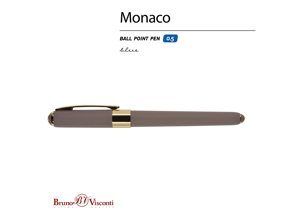Ручка пластиковая шариковая Monaco