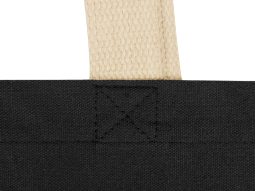 Сумка для шопинга Steady хлопковая с парусиновыми ручками, 260 г/м2