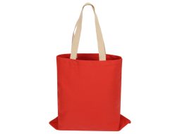 Сумка для шопинга Steady хлопковая с парусиновыми ручками, 260 г/м2