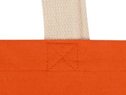 Сумка для шопинга Steady хлопковая с парусиновыми ручками, 260 г/м2