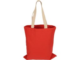 Сумка для шопинга Steady хлопковая с парусиновыми ручками, 260 г/м2