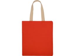 Сумка для шопинга Steady хлопковая с парусиновыми ручками, 260 г/м2