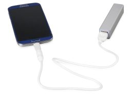 Внешний аккумулятор Брадуэлл, 2200 mAh Внешний аккумулятор Брадуэлл, 2200 mAh