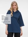 Футболка оверсайз унисекс с капюшоном Neofit Футболка оверсайз унисекс с капюшоном Neofit