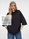 Футболка оверсайз унисекс с капюшоном Neofit Футболка оверсайз унисекс с капюшоном Neofit