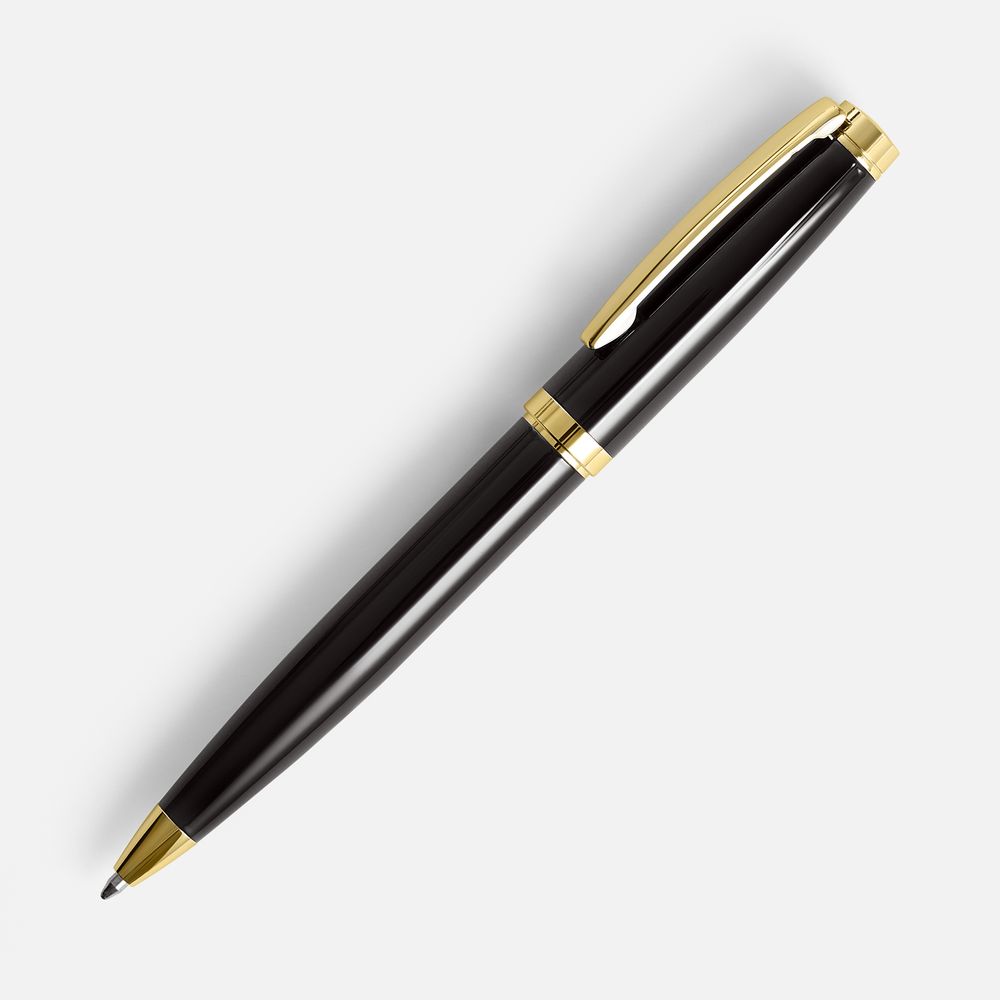 Ручка шариковая Letra Gold, глянцевая