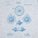 Футболка приталенная Old Patents. Wheel