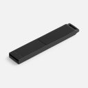 Флешка markBright Black с синей подсветкой