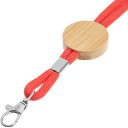 Шнурок для бейджа Tube Wood Шнурок для бейджа Tube Wood