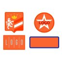 Шеврон из габардина Gabo M Шеврон из габардина Gabo M